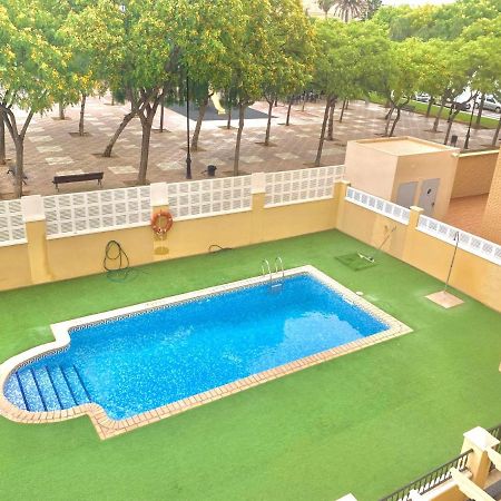 Casa Tino 500M Playa Terraza Garaje Piscina Apartamento Aguadulce  Exterior foto